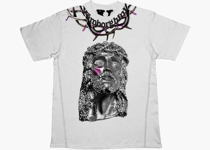 Vlone - Yams Day Asap T-Shirt Jesus Piece Yamborghini - White - Clique Apparel