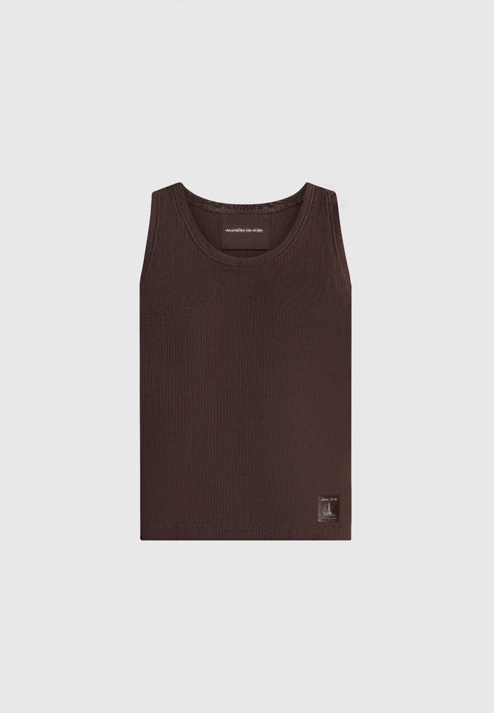 vs001-ribbed-cotton-vest-dark-brown