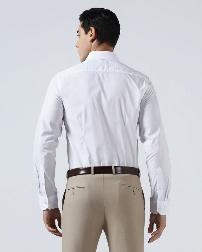 White Check Shirt - Shadow