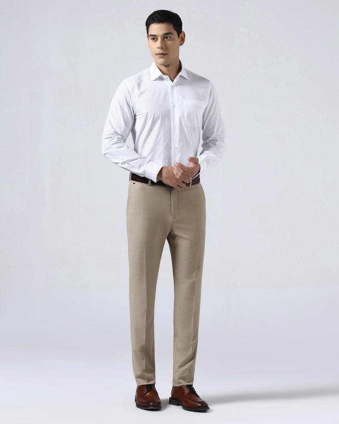 White Check Shirt - Shadow