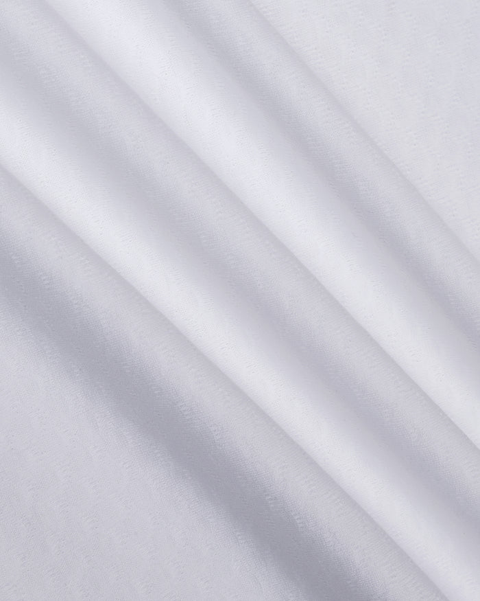 White Textured Polo - Gama