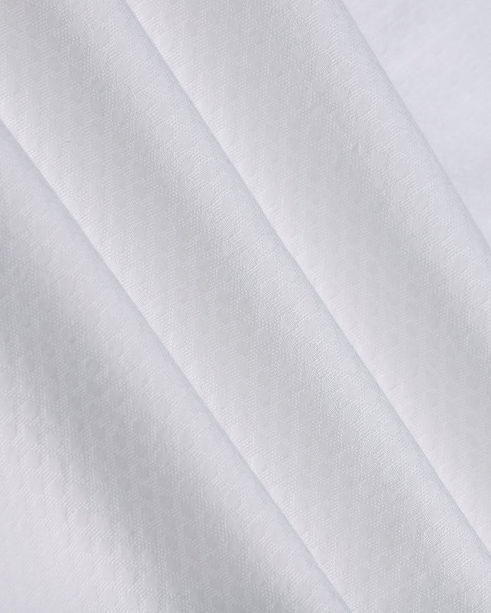 White Textured Shirt - Jemy