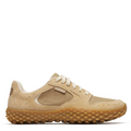Beige sneaker on a white background