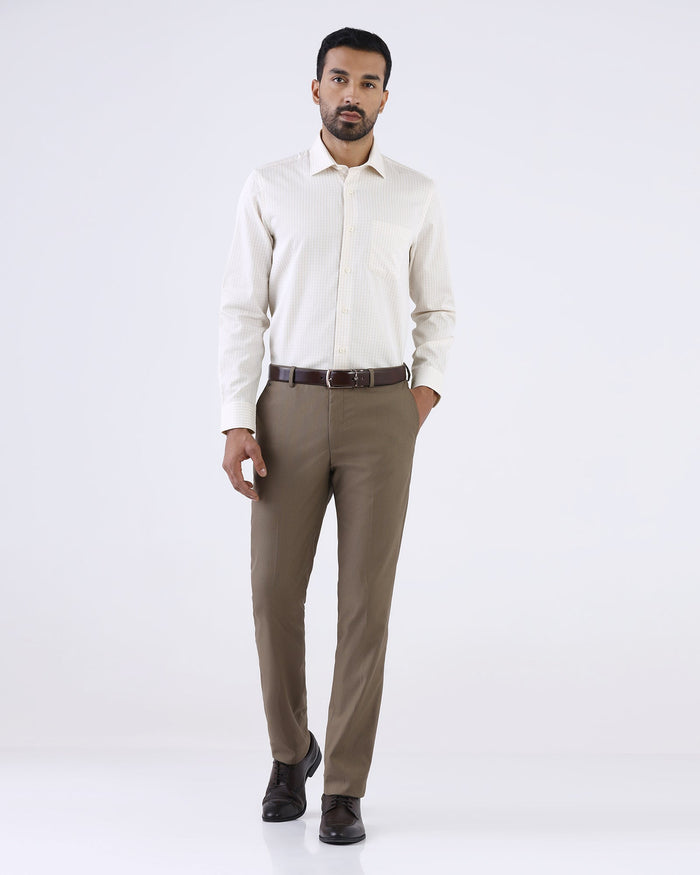 Yellow Check Shirt - Dennis