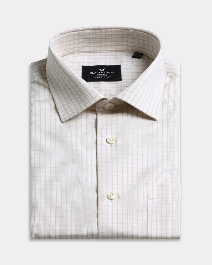 Yellow Check Shirt - Dennis