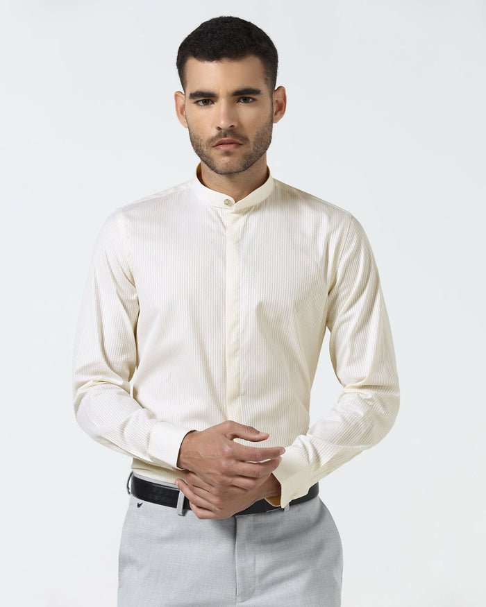 Yellow Stripe Shirt - Floss