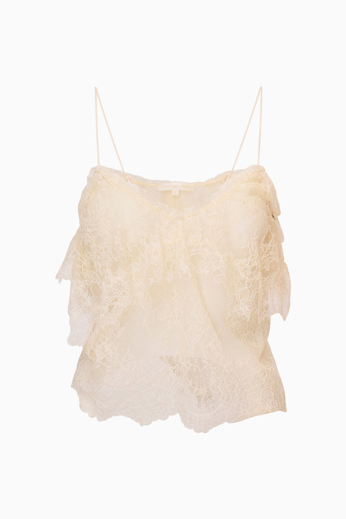 Zhanya Sheer Lace Top